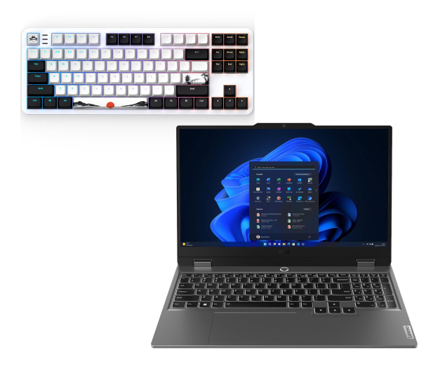 Lenovo LOQ-15 Ryzen 5-7235HS/16GB/512/Win11 RTX3050 144Hz Zestaw - 1572011 - zdjęcie
